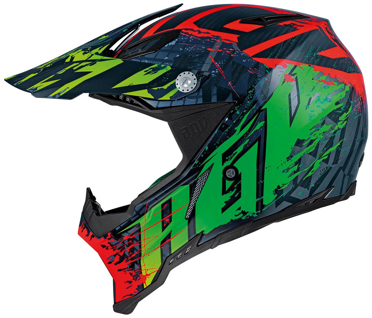 AGV AX-8 Carbon Nohander Motorcross helm Verlies (59/60) Figuur 3