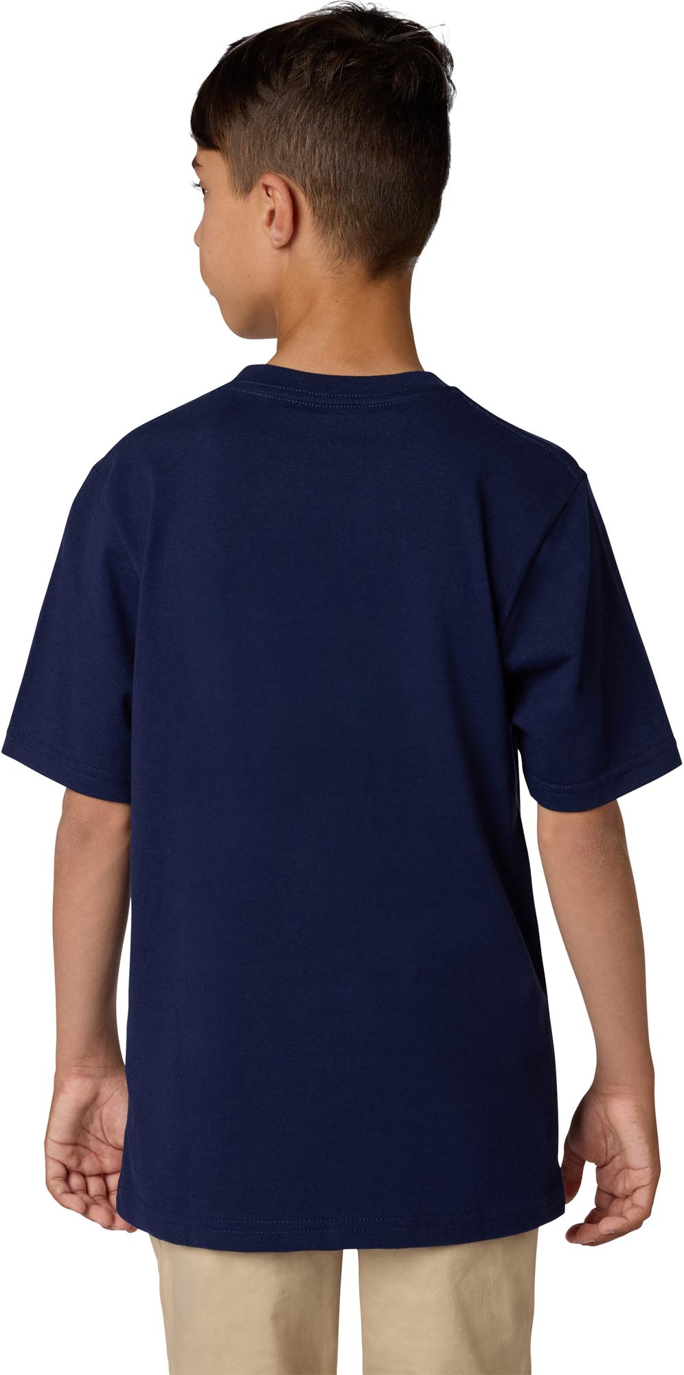 FOX Checker Tricou pentru tineret Albastru/Alb DA Figura 5