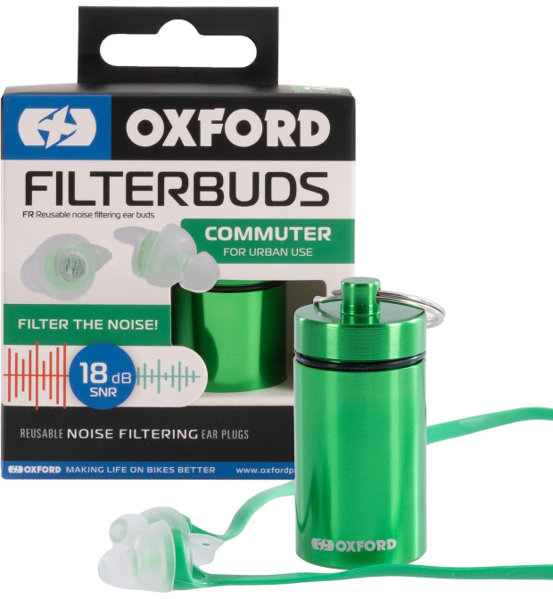 Oxford FilterBuds Tampões de Ouvido Commuter 18 SNR Artigo principal Figura 1