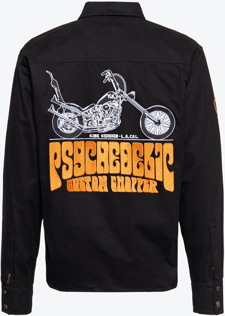 King Kerosin Psycedellic Chopper Workwear Camicia 4XL Figura 3