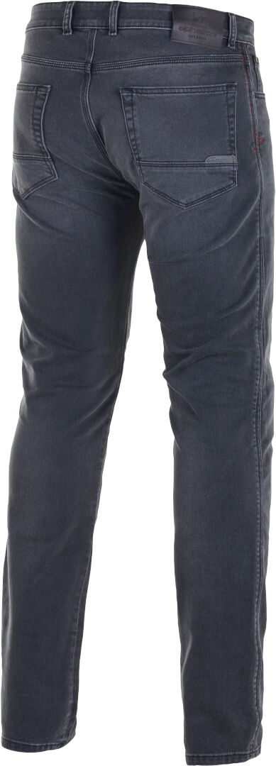 Alpinestars Copper V2 Plus Motorcykel Jeans Sort vask 32 Figur 2