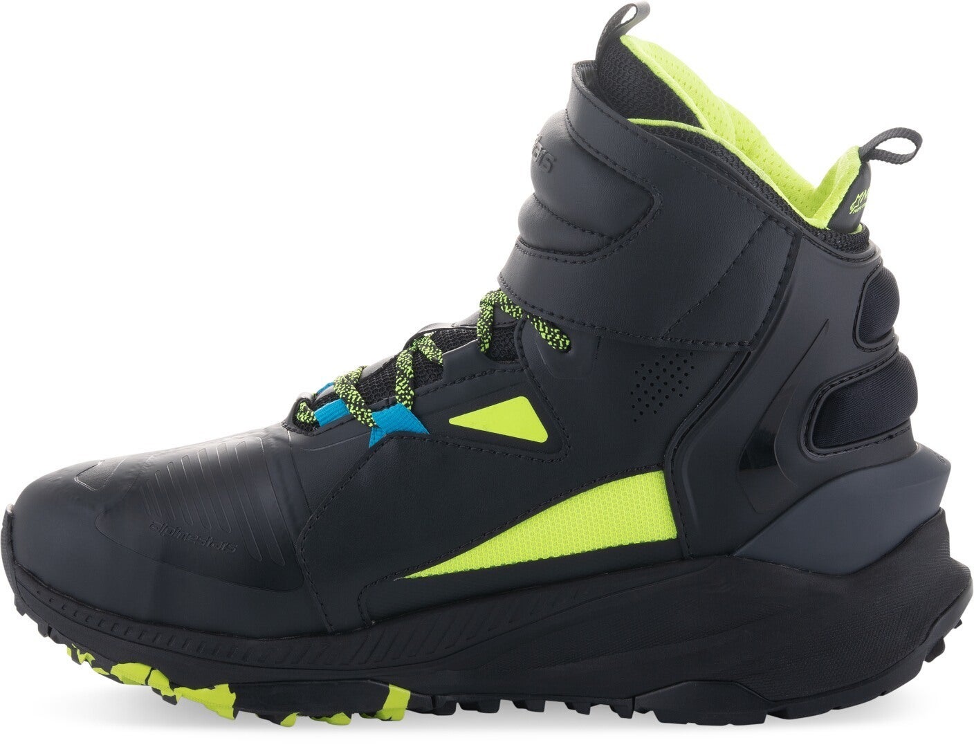 Alpinestars Speedstreet Motorcykel sko sort/neon-gul 9 Figur 5