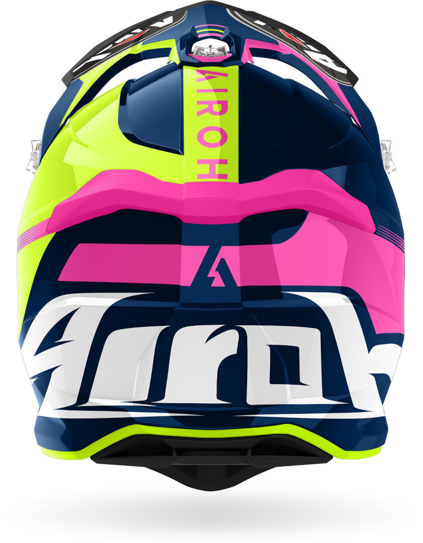 Airoh Strycker Blazer Casco Motocross blu/rosa S (55/56) Figura 3