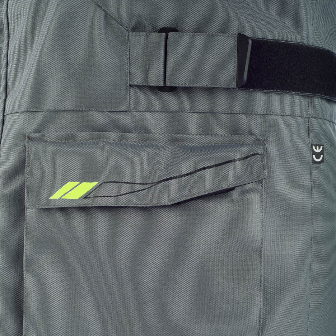 Bering Voyager waterproof Motorcycle Textile Jacket grey XL Figure 4