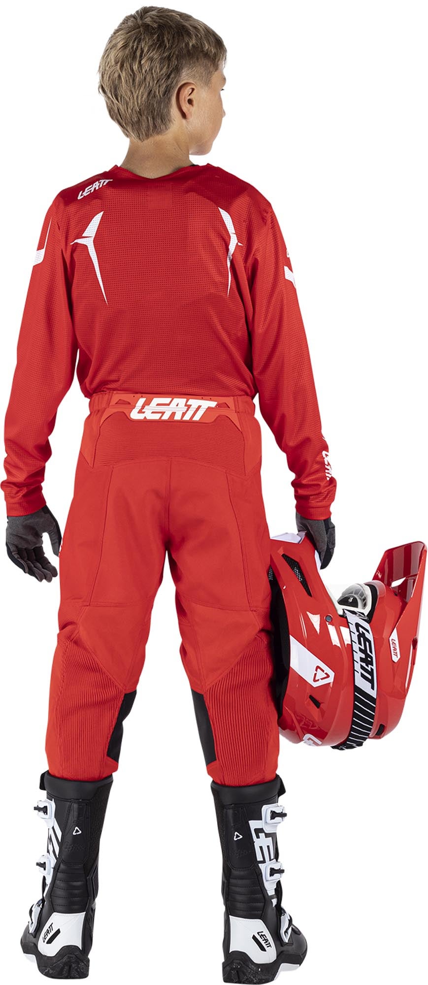 Leatt Moto Ride Kit 3.5 V26 Set di maglie e pantaloni da motocross giovanile rosso S Figura 5