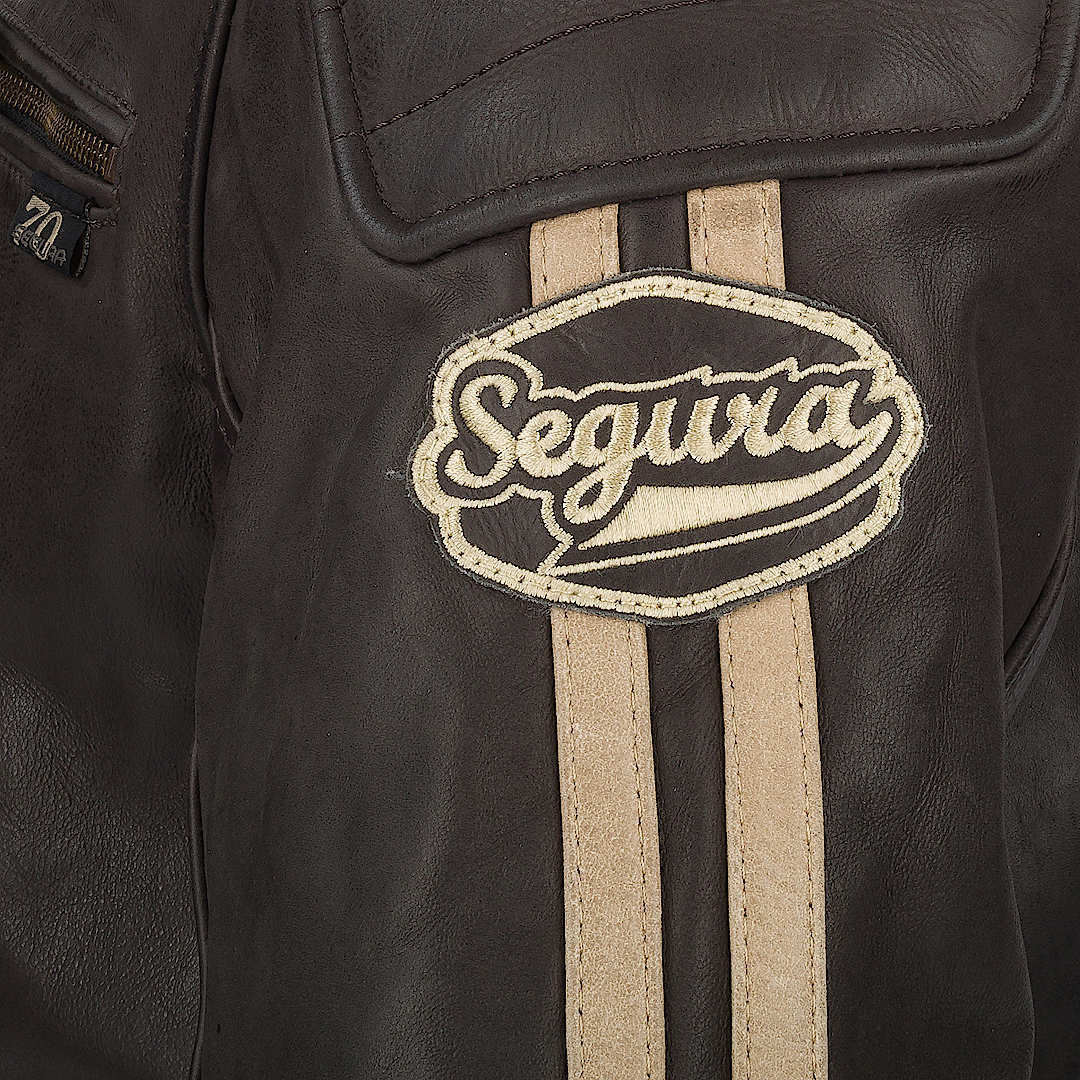 Segura Ventura Jachetă de piele de motocicletă Maro XXL Figura 4