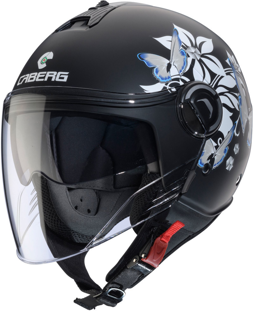 Caberg Riviera V4 X Mia Cască cu reacție Negru mat/gri/alb M (57/58) Figura 1