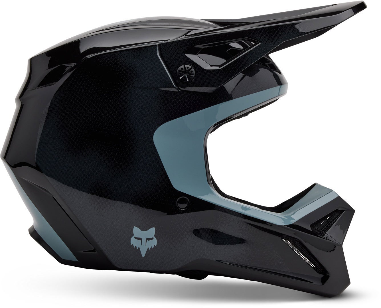 FOX V1 Taunt MIPS Casco da motocross giovanile nero Y/L (52/53) Figura 6