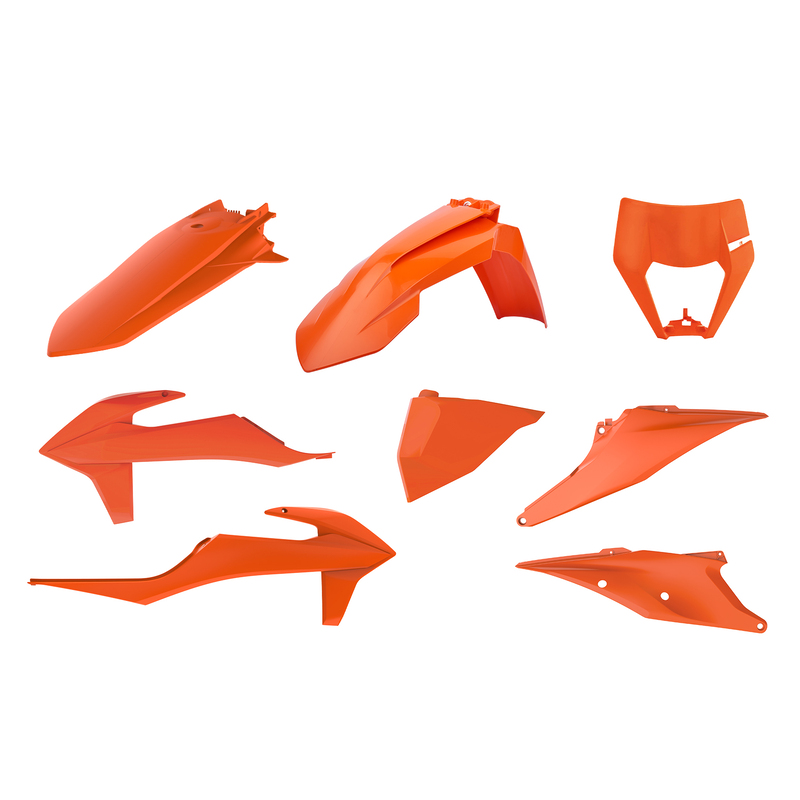 POLISPORT Plastsats - KTM EXC/EXC-F Figur 1