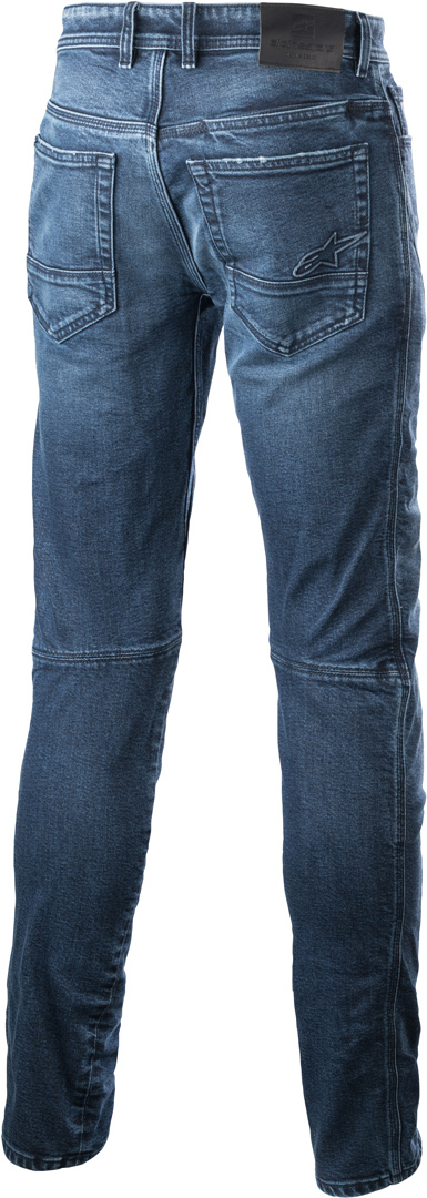 Alpinestars Argon Slim Fit Denim Motorcycle Textile Pants blue 40 L34 Figure 2