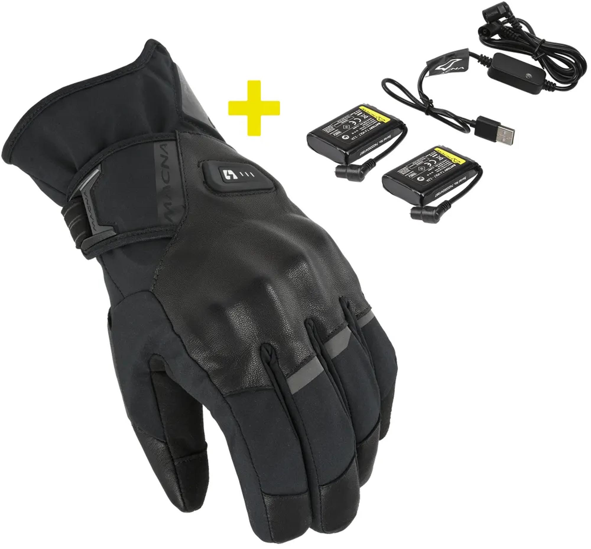 Macna Era 2.0 RTX Kit Gants d’hiver chauffants et étanches + piles 7,4V / 2,2A et chargeur M Figure 1