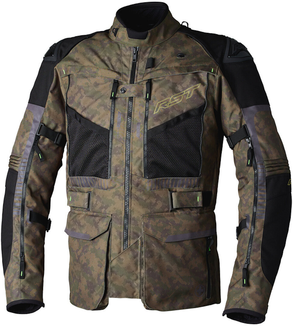 RST Ranger Chaqueta textil de motocicleta Marrón/Verde L Figura 1