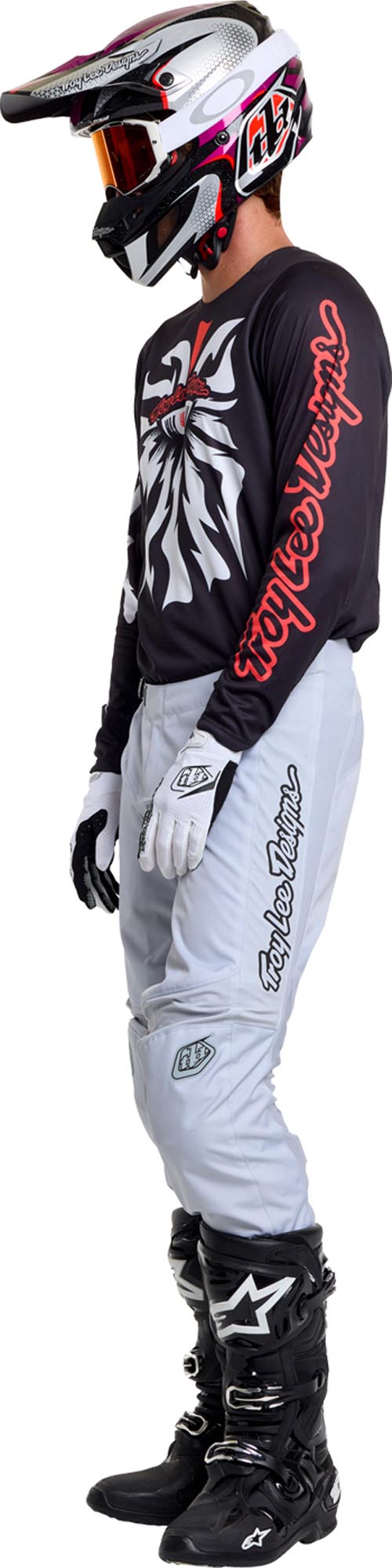 Troy Lee Designs GP Pro Mono Spodnie motocrossowe Tytan 30 Rysunek 12