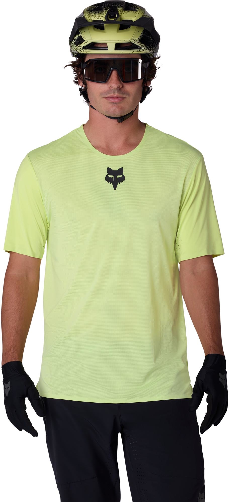 FOX Flexair Cyklistický dres Světle zelená XL Obrázek 3
