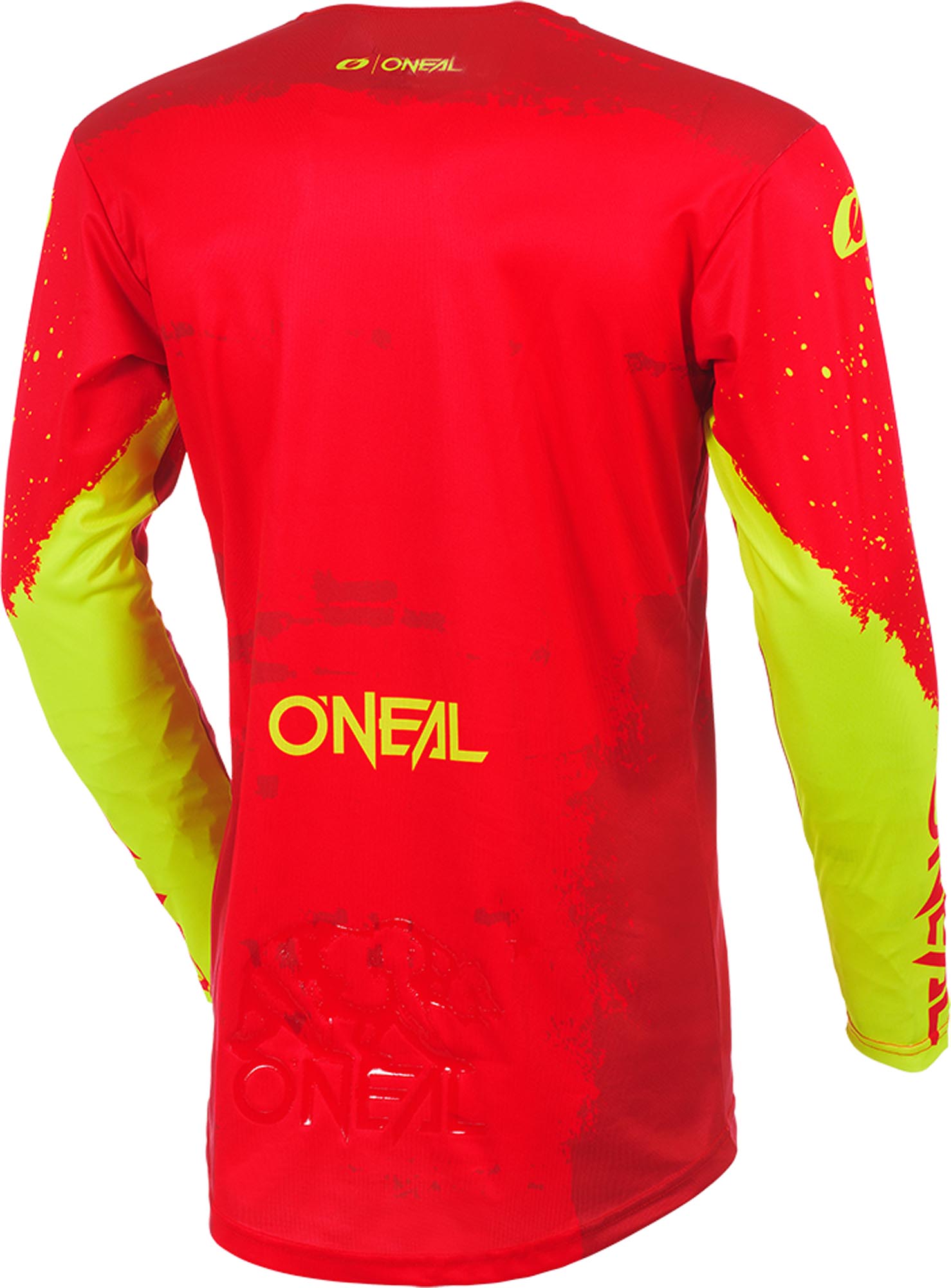 Oneal Mayhem Paint V.27 Maglia Motocross rosso/giallo M Figura 2