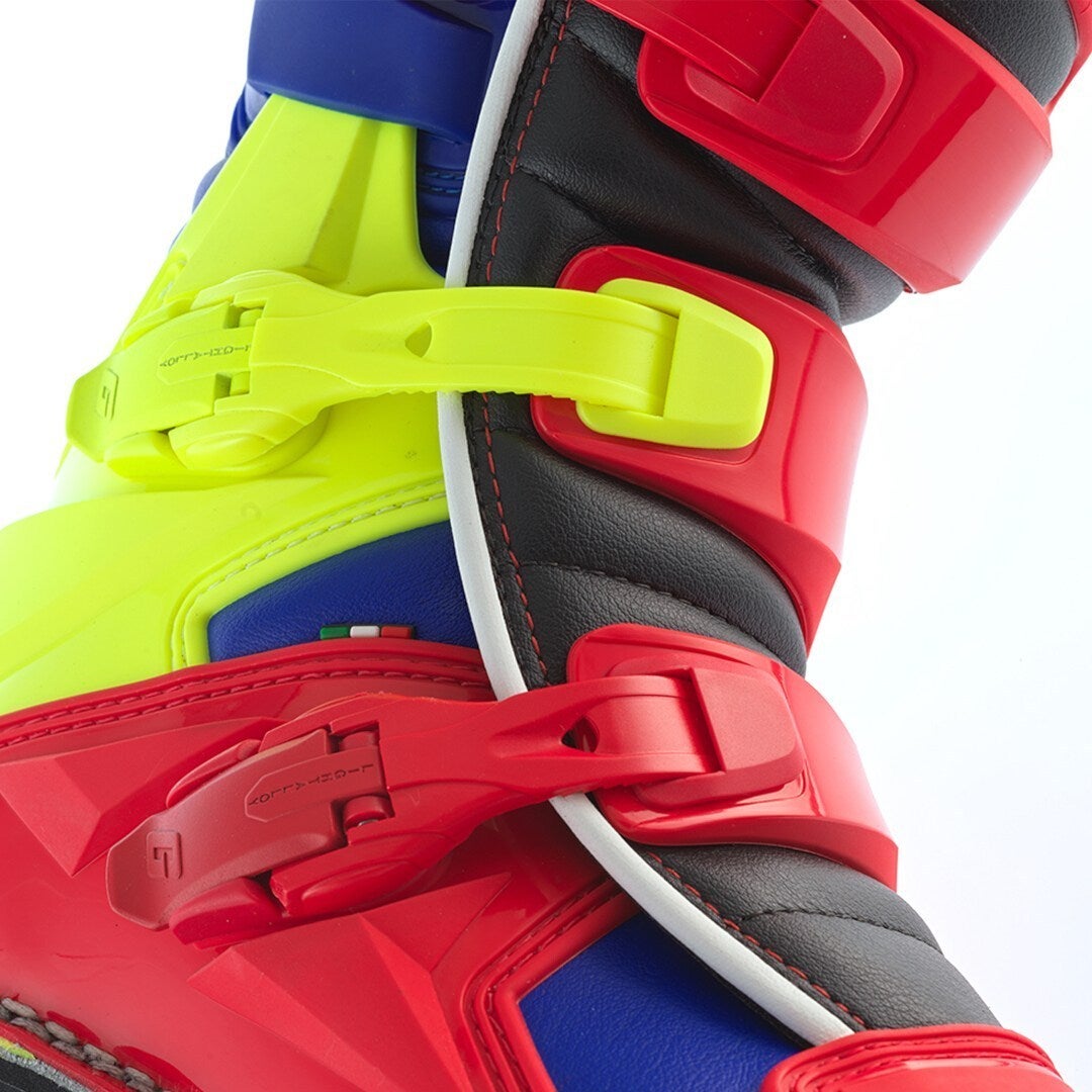 Gaerne GX-1 Goodyear Motocross Boots red/neon-yellow 39 Figure 8