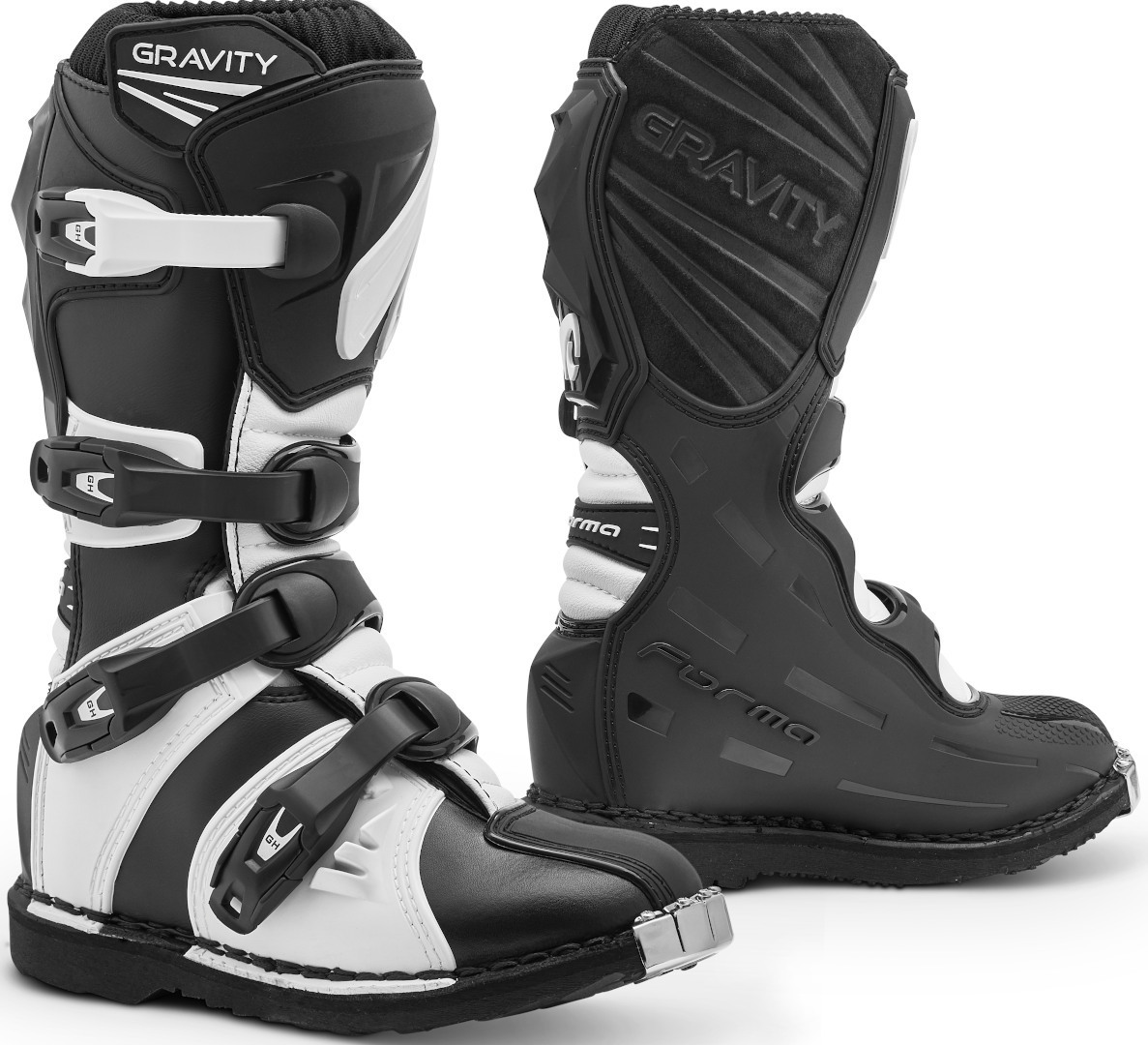 Forma Gravity Motocross Støvler Sort/hvid 36 Figur 1