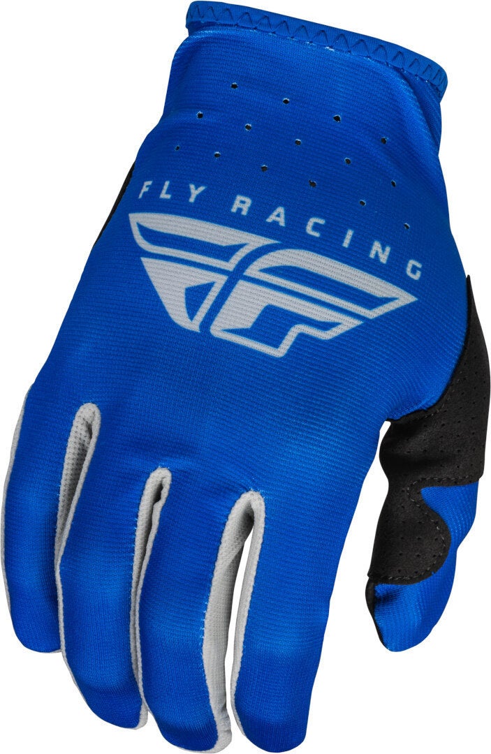 Fly Racing Lite 2023 Motocross handsker blå/grå M Figur 1