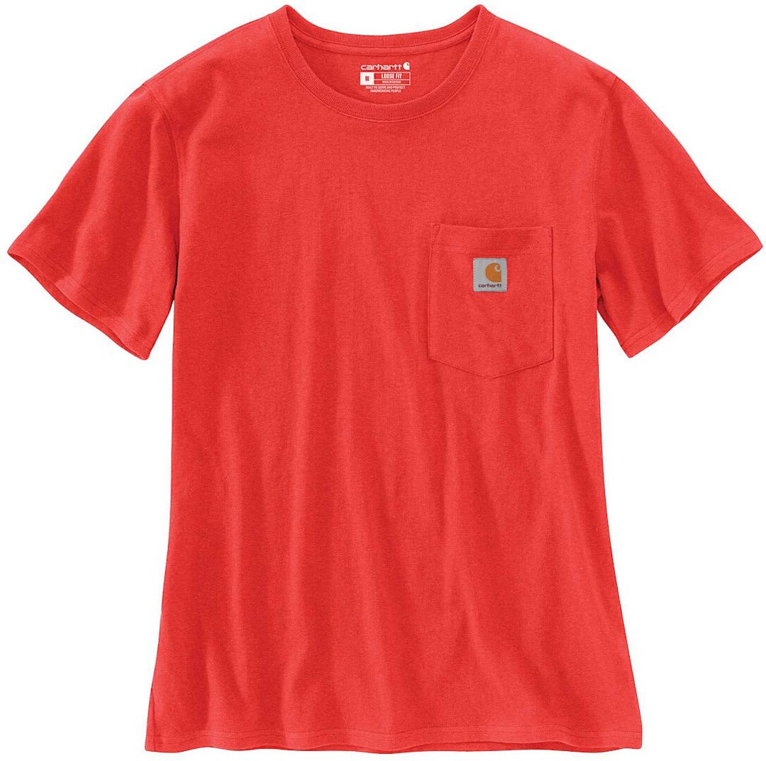Carhartt Workwear Pocket Maglietta donna rosso S Figura 1