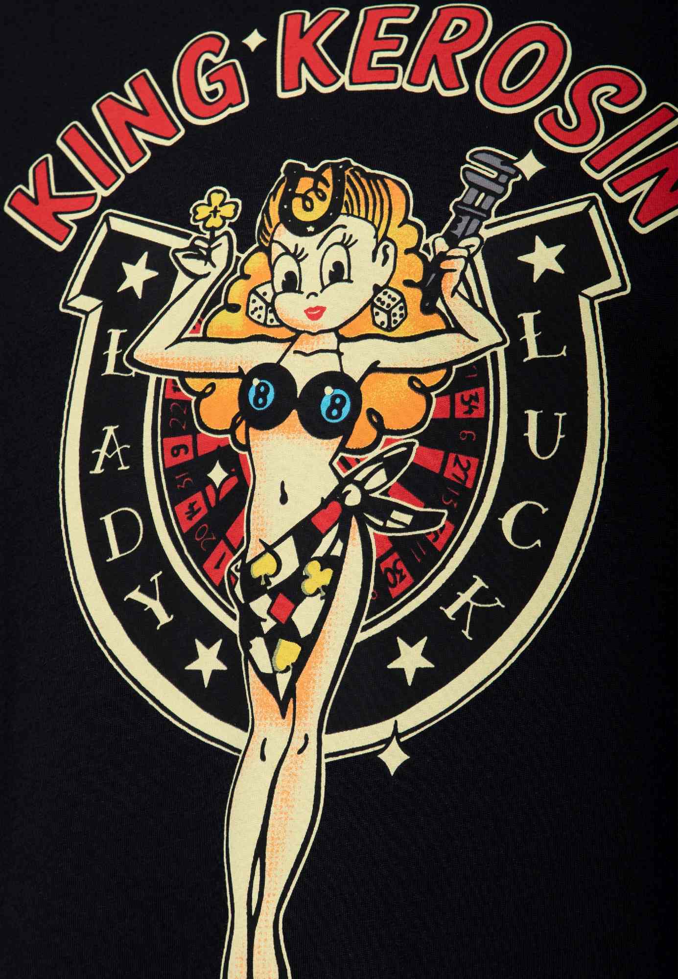 King Kerosin Lady Luck Triko M Obrázek 4