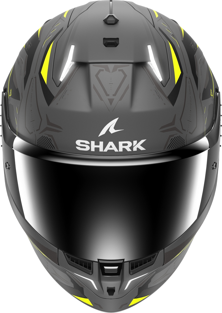 Shark Skwal i3 Linik Cască Gri mat/galben XXL (63/64) Figura 5