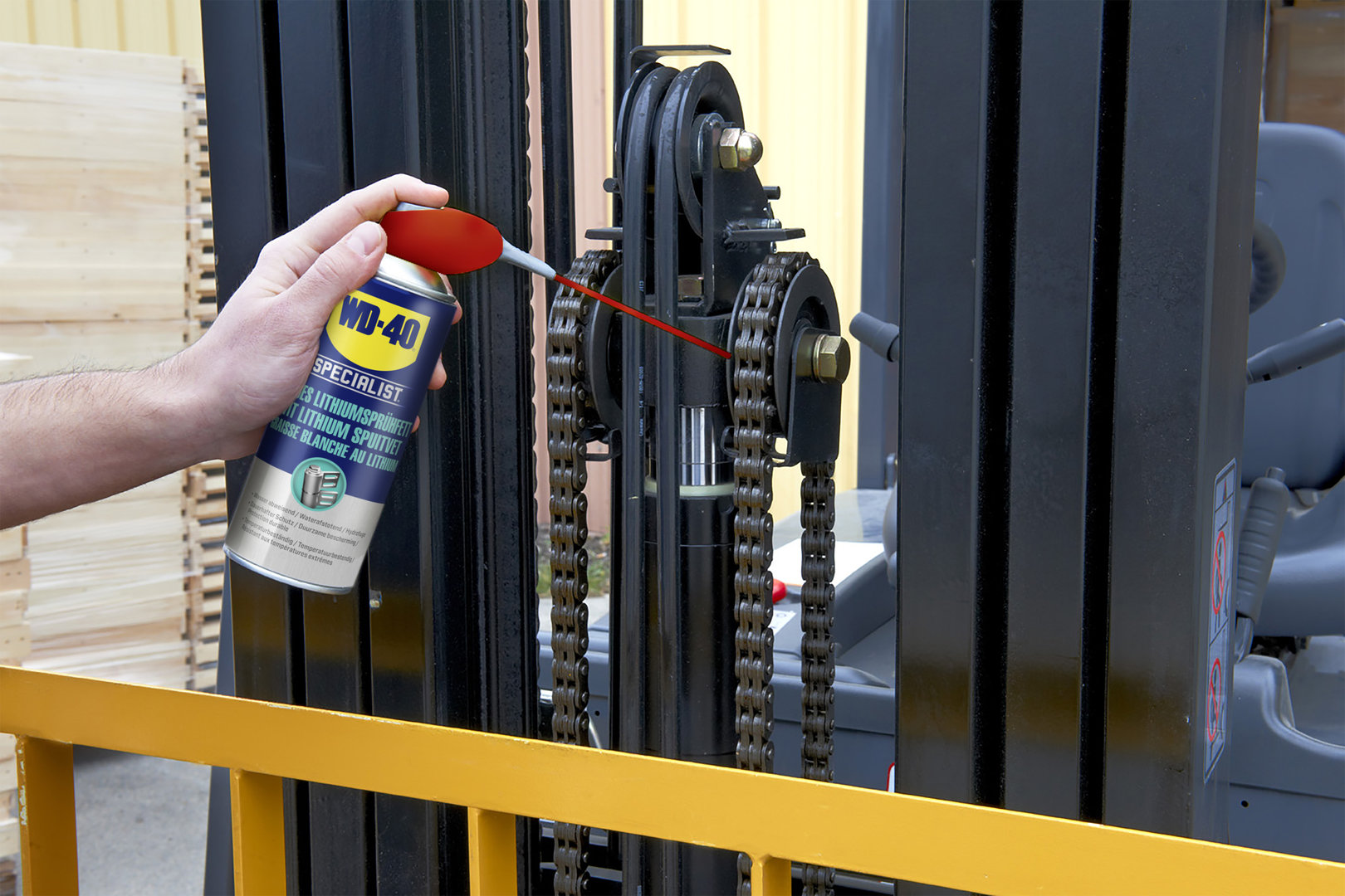 WD-40 Specialist Ulei cu litiu alb 300ml Figura 4