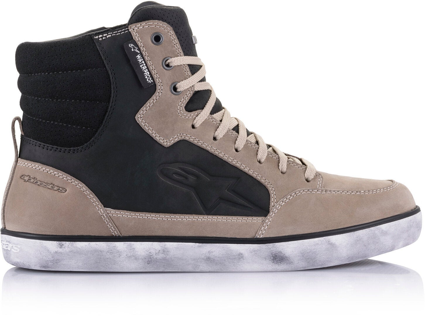 Alpinestars J-6 wasserdichte Schuhe schwarz/grau/weiß 6 (38) Abbildung 5