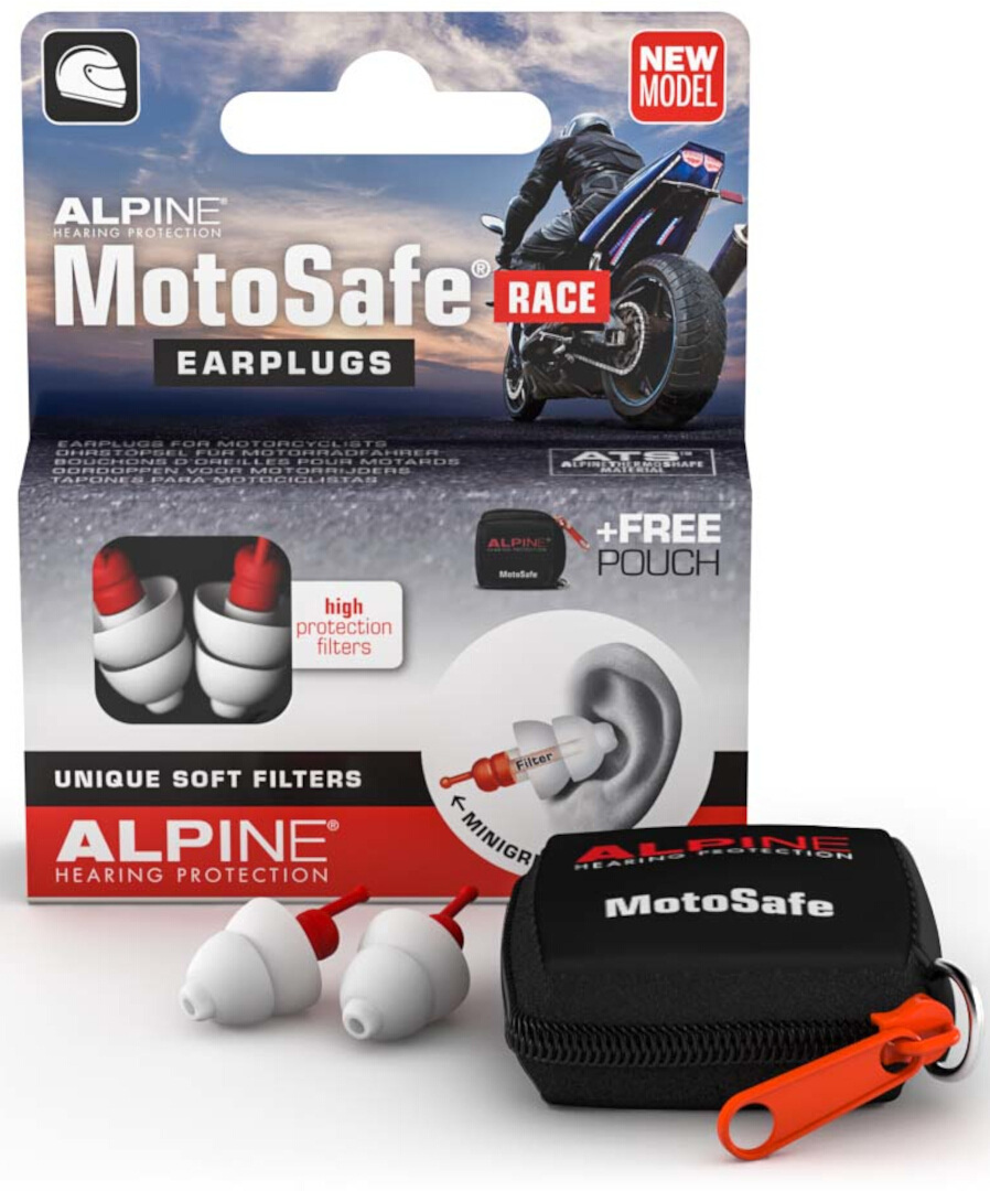 Alpine MotoSafe Race Öronproppar Figur 5