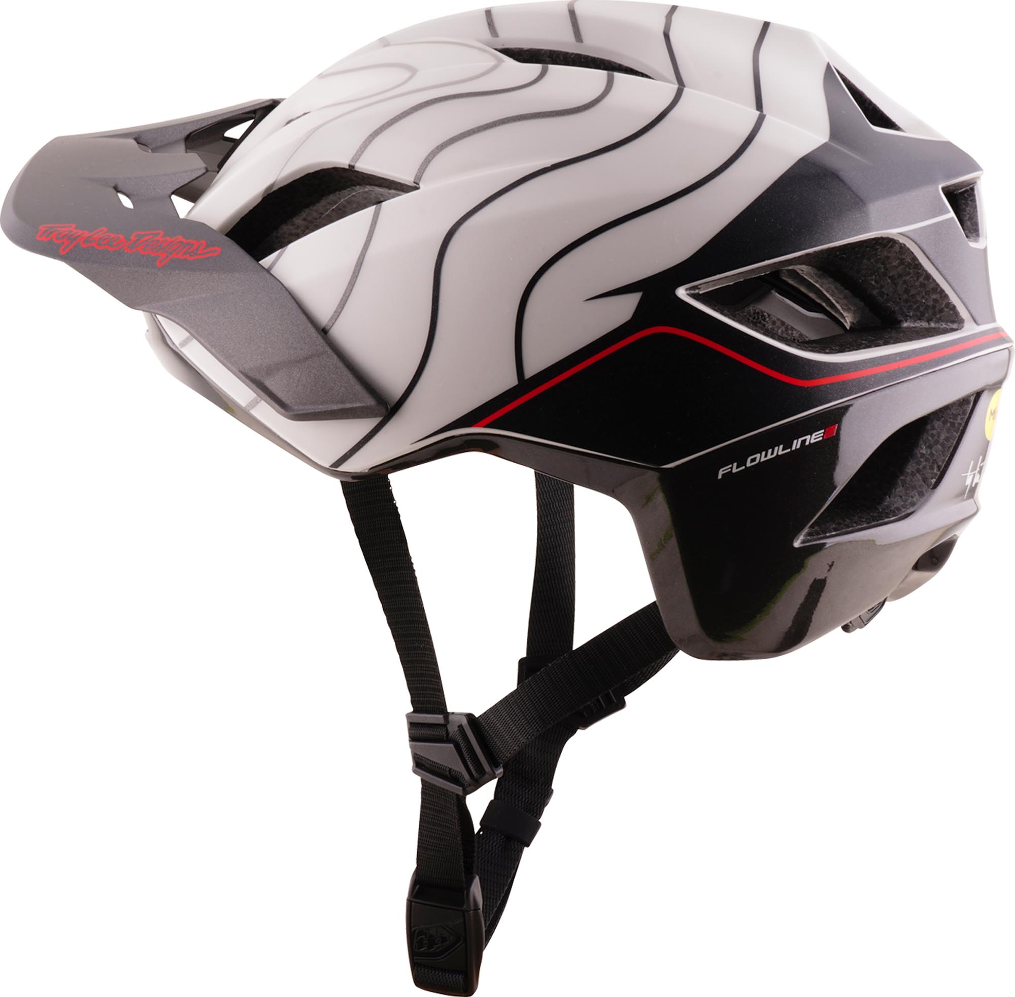 Troy Lee Designs Flowline SE MIPS Dipped Bicycle Helmet white/black XL-XXL (60/63) Figure 6