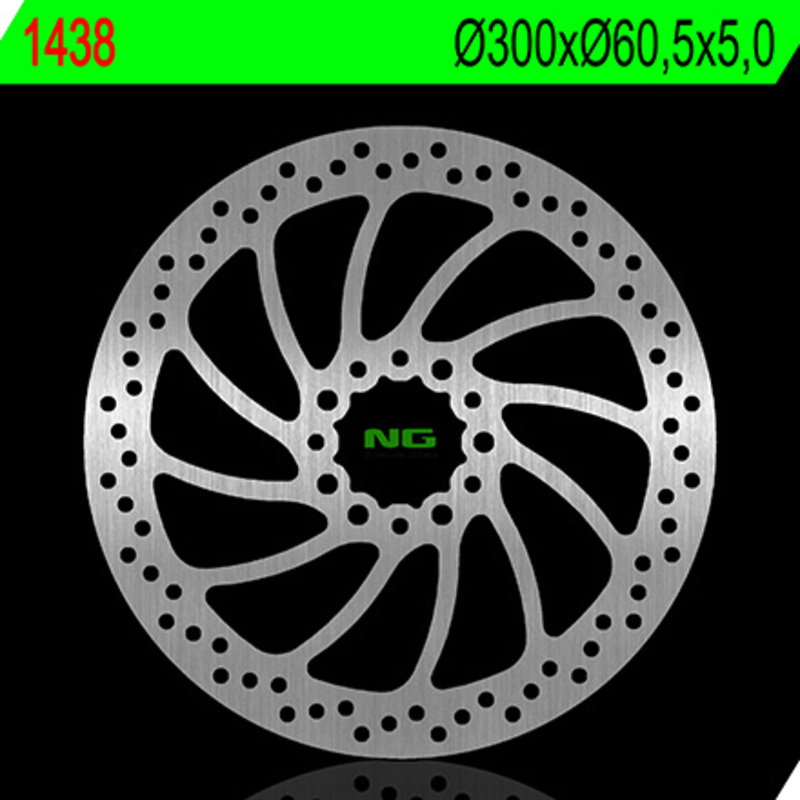 NG BROMSKIVA NG BRAKES Rund fast bromsskiva Figur 1