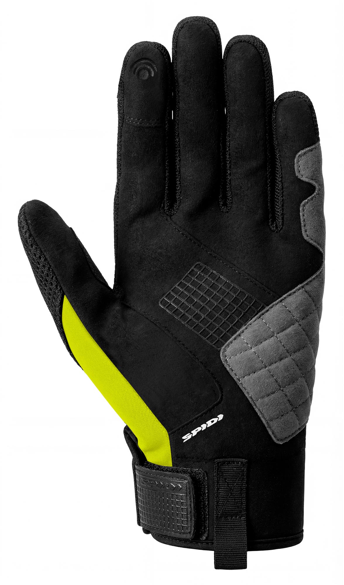 Spidi Flash-R Evo 2 Motorhandschoenen zwart/neon/geel L Figuur 2