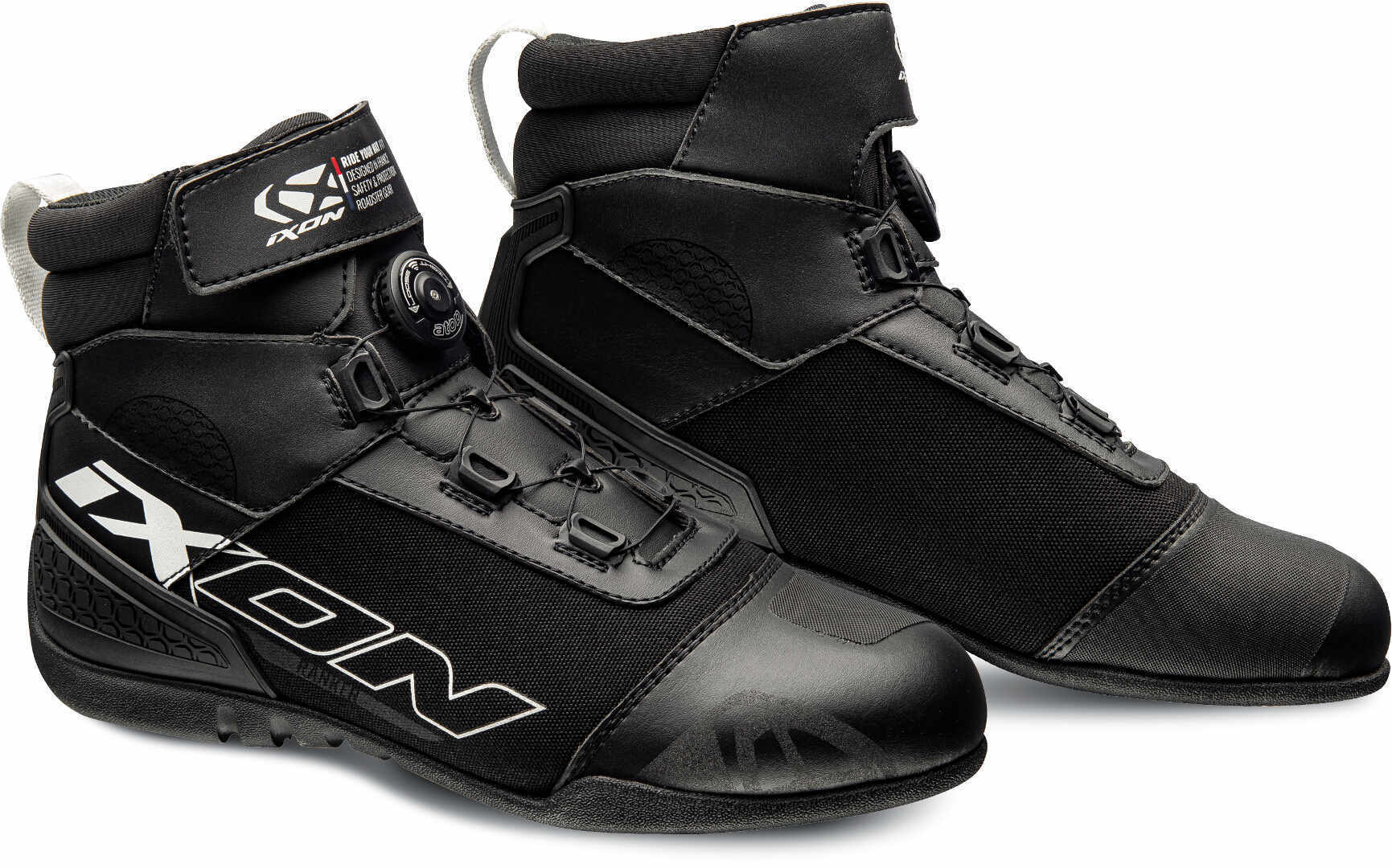 Ixon Ranker Sapatos de motocicleta preto/branco 47 Figura 1