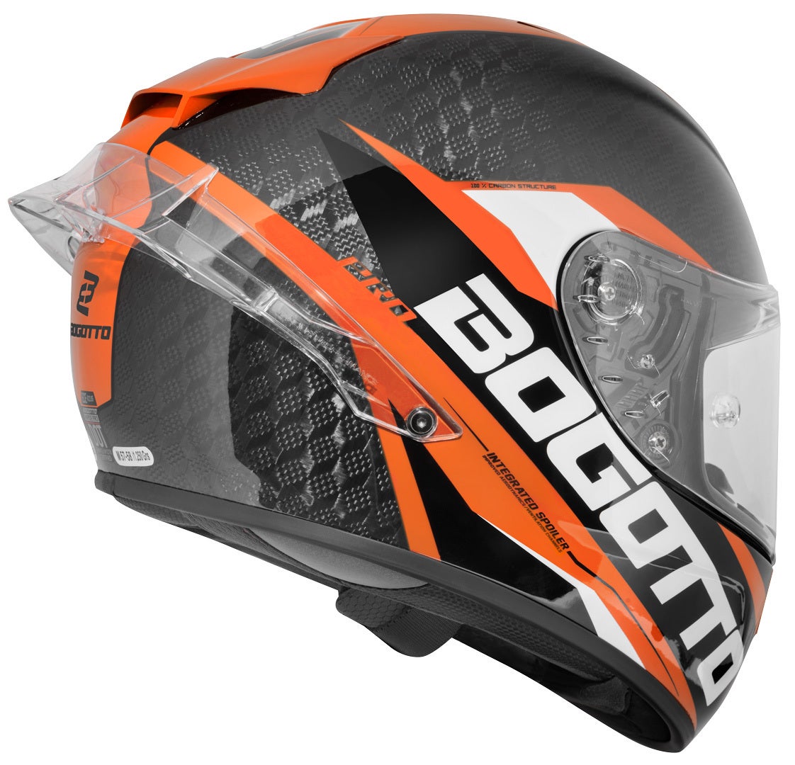 Bogotto FF104 SPN Helm orange/schwarz S Abbildung 5
