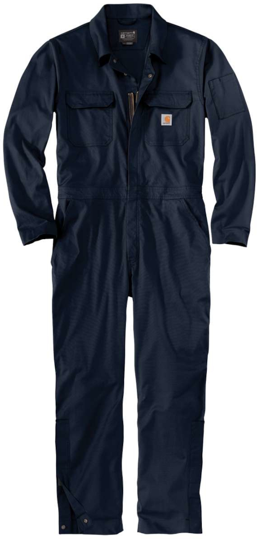 Carhartt Rugged Flex Canvas Overall dunkelblau L Abbildung 1