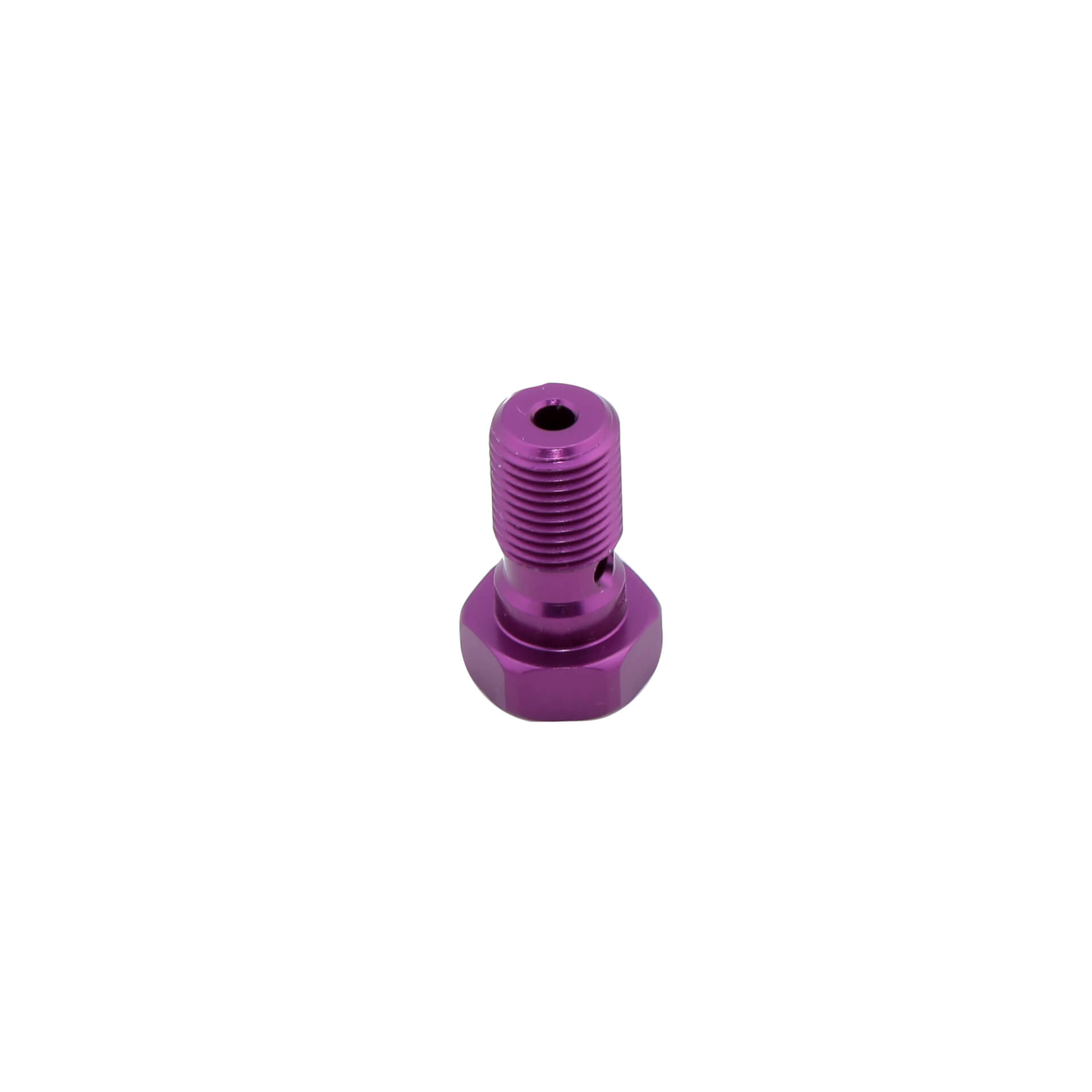 LSL Alu-Hohlschraube violett M10 x 1.0 Figur 1