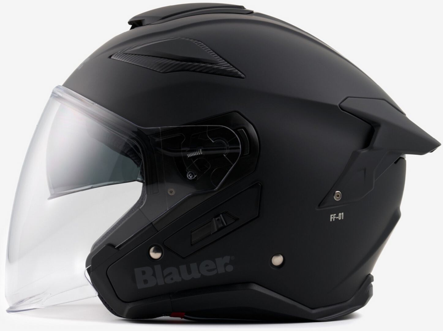 Blauer JJ-01 Monocolor Jet hjälm Black Matt Förlust (58/60) Figur 3