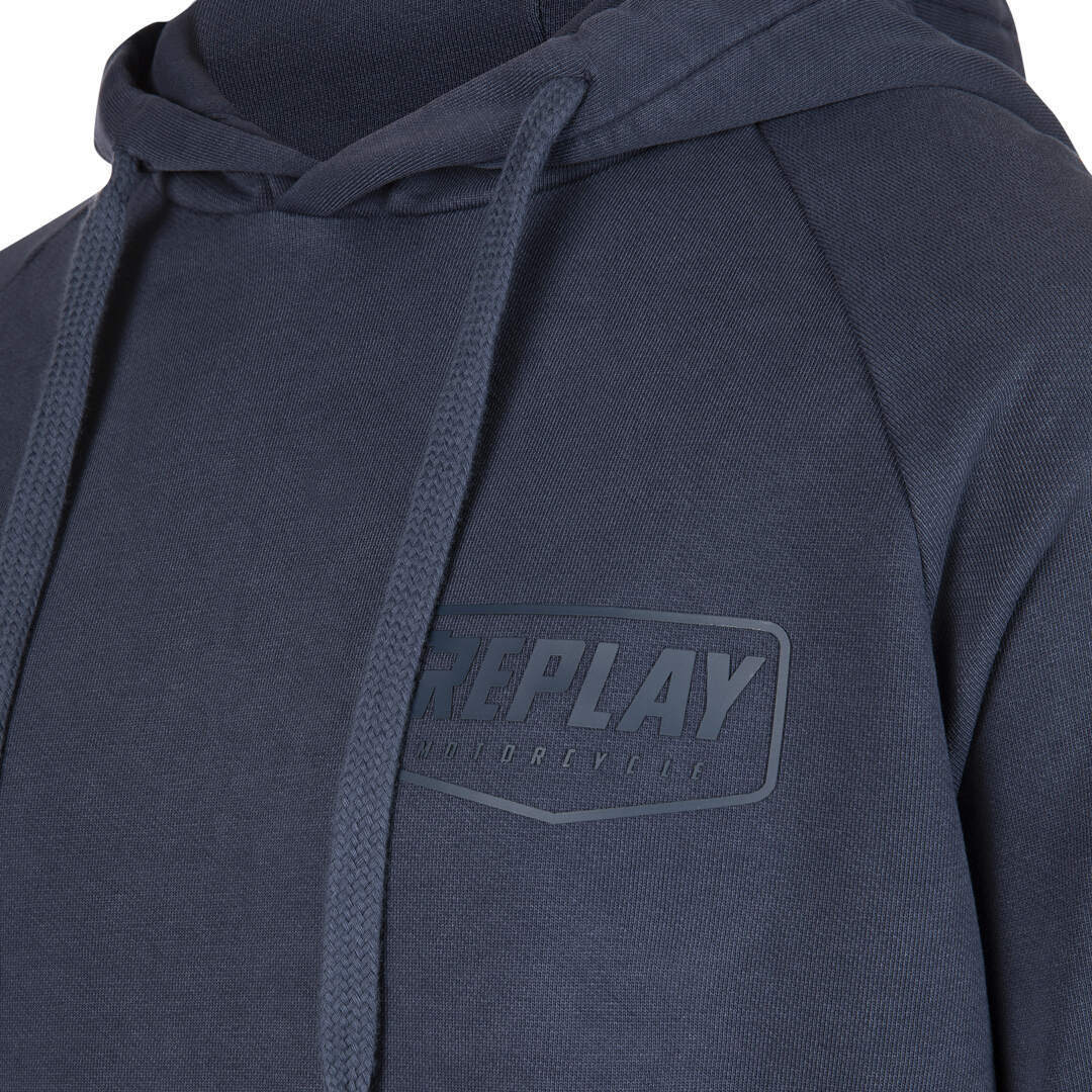 Replay Classic Capuche bleu L Figure 4