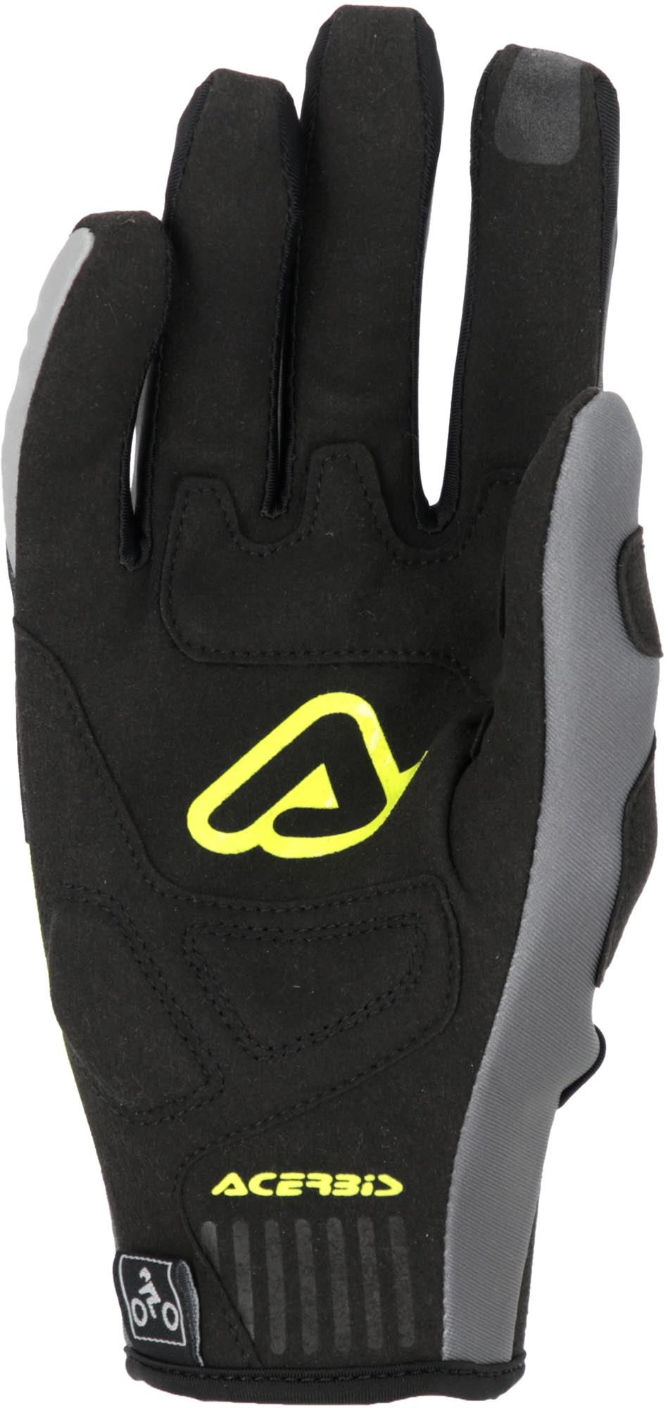 Acerbis Neoprene 3.0 Logo Motorcycle Gloves black/yellow 3XL Figure 2