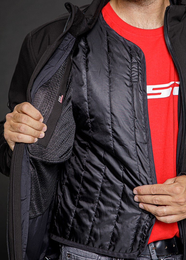 LS2 Bolton waterproof Motorcycle Textile Jacket black 3XL Figure 6