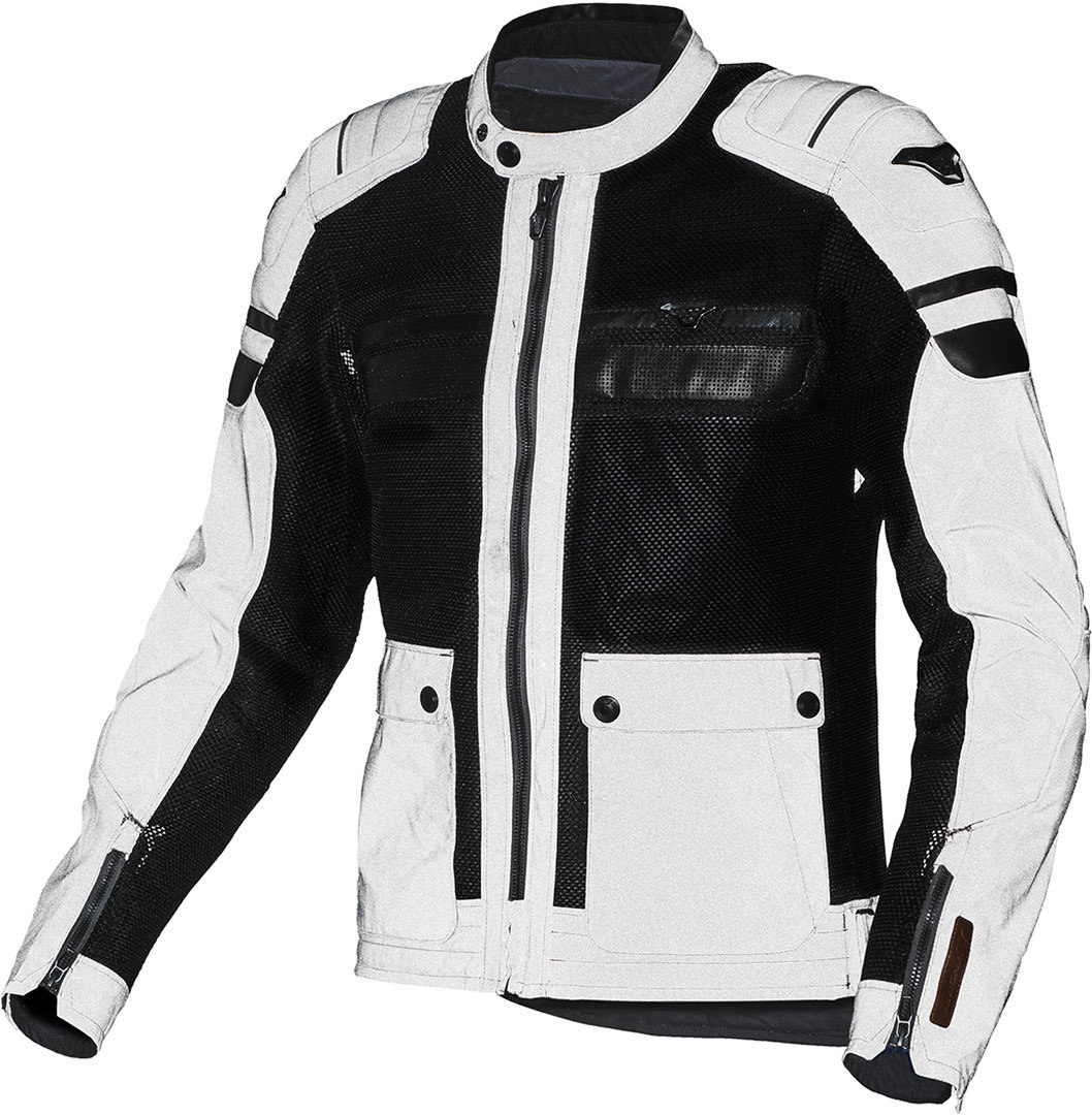 Macna Fluent NightEye Motorrad Textiljacke S Abbildung 3