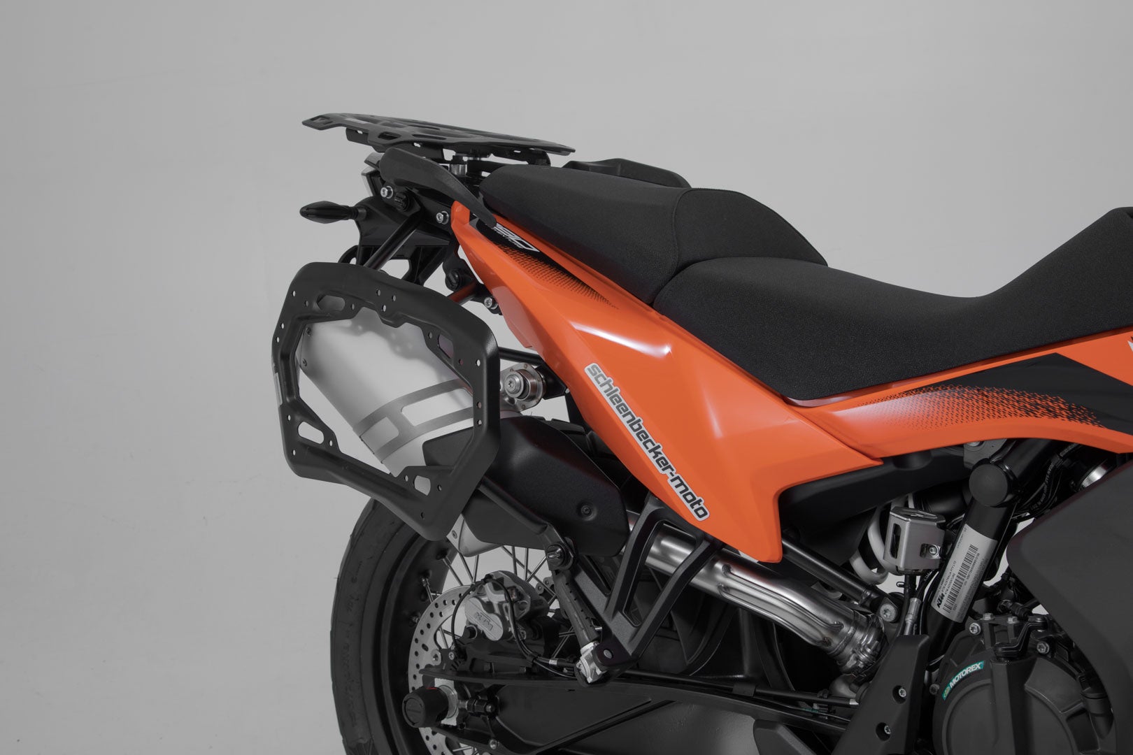 Side view of SW-Motech SysBag WP L/L system - KTM 790 Adv/ R, 890 Adv/ R, 890 SM T.