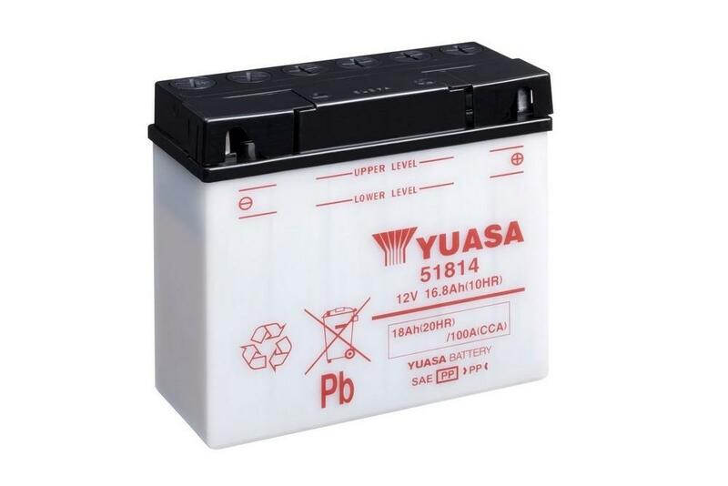YUASA 51814 Baterie fără pachet acid Figura 1
