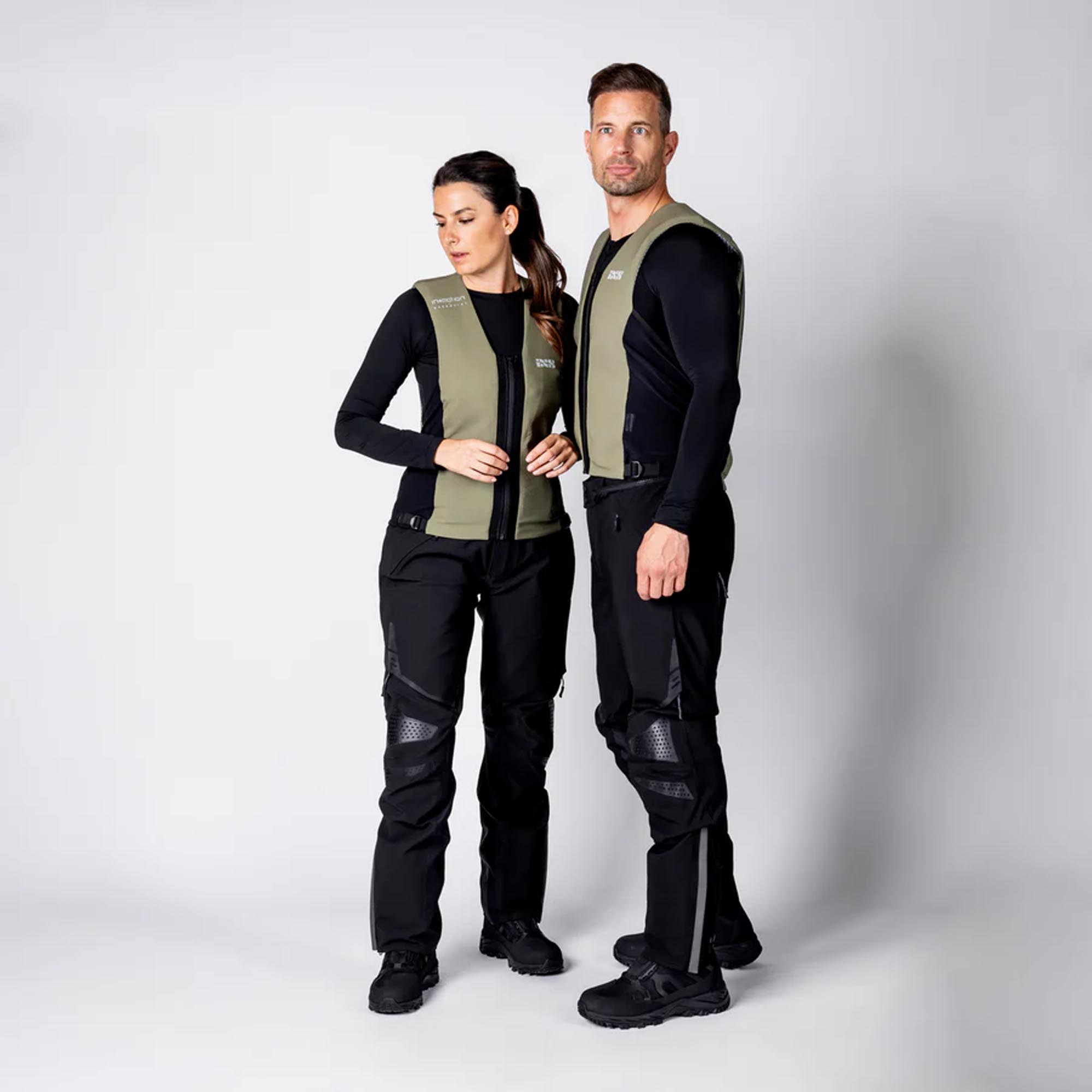IXS IPRO 1.0 Vestă cu airbag măsliniu/verde 2XL/3XL Figura 4