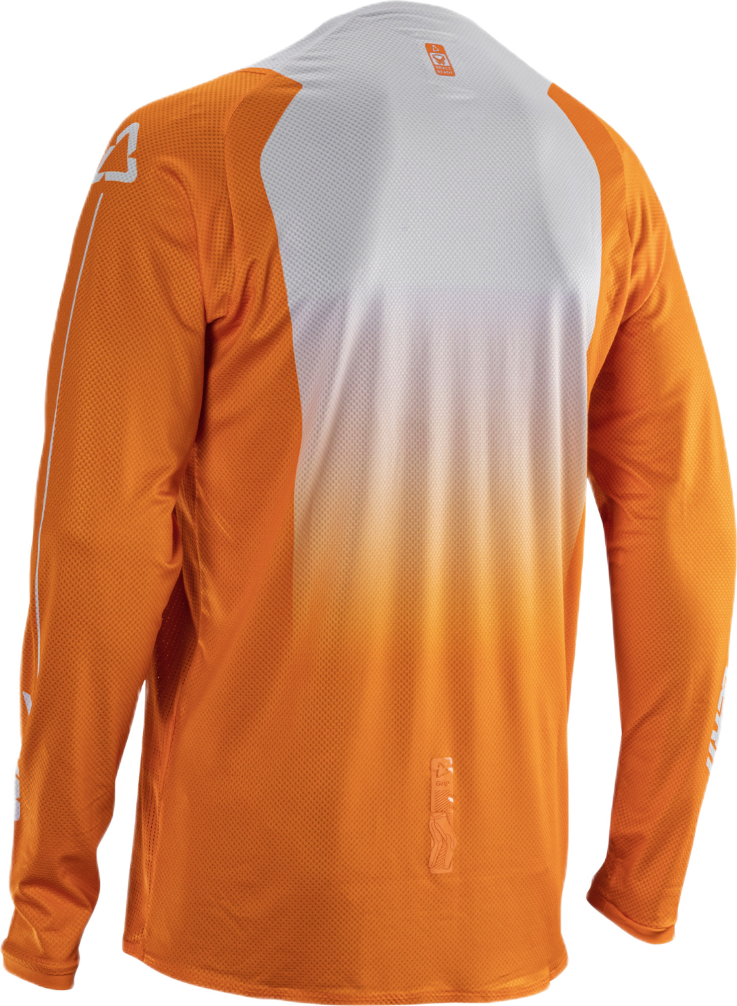 Leatt Moto 4.5 Lite V26 Tricou de motocross portocaliu/alb 2XL Figura 2