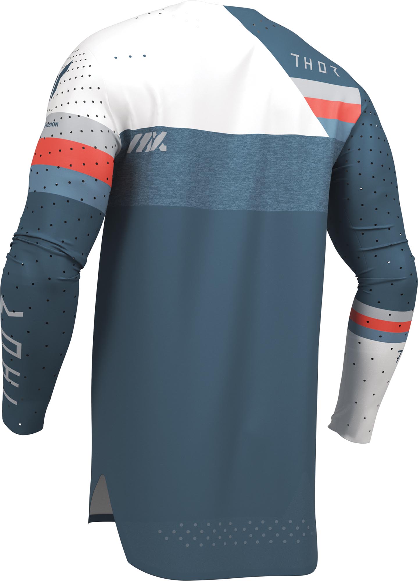 Thor Sportmode League Motocross-paita sininen XL Kuva 3