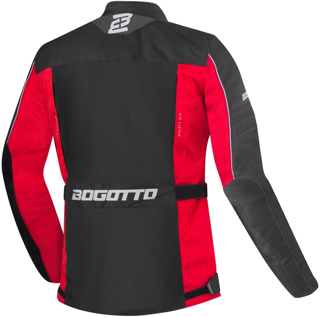 Bogotto Tampar Tour waterproof Motorcycle Textile Jacket black/red XL Figure 2