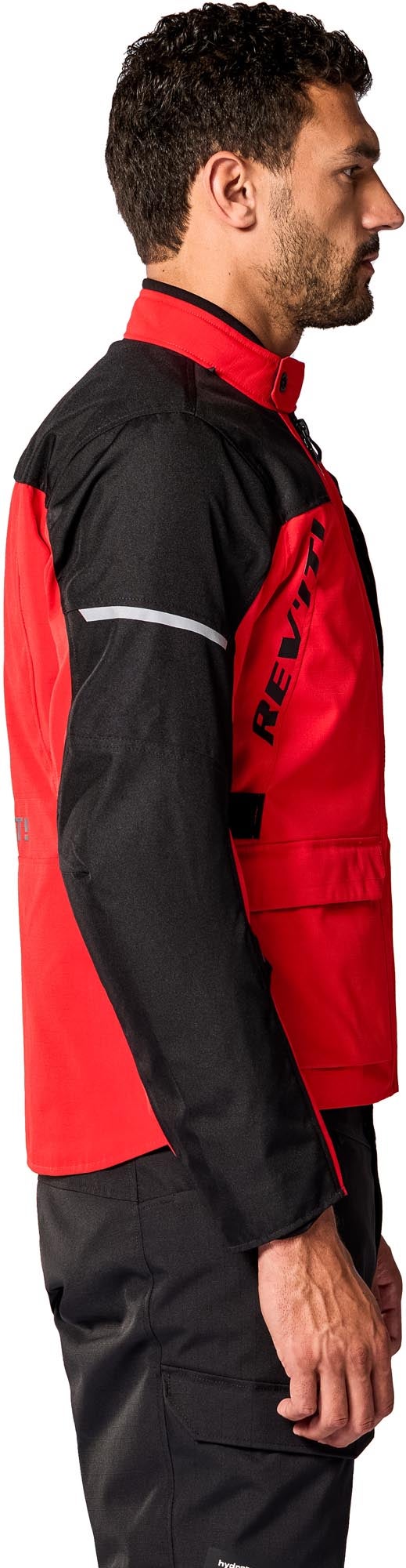 Revit Convergent H2O waterproof Motorcycle Textile Jacket red/black 2XL Figure 5