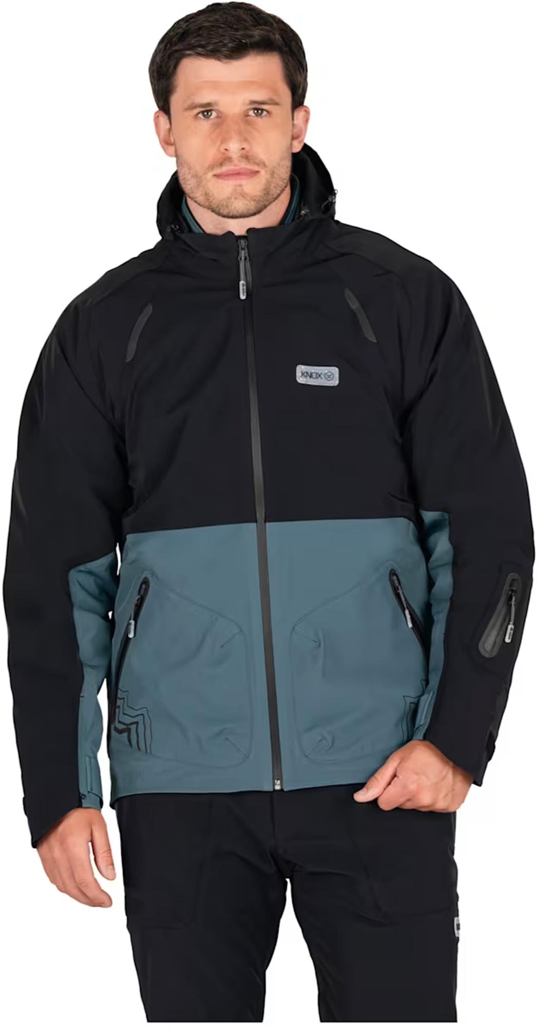 Knox Modra waterproof Motorcycle Textile Jacket petrol/black S Figure 1