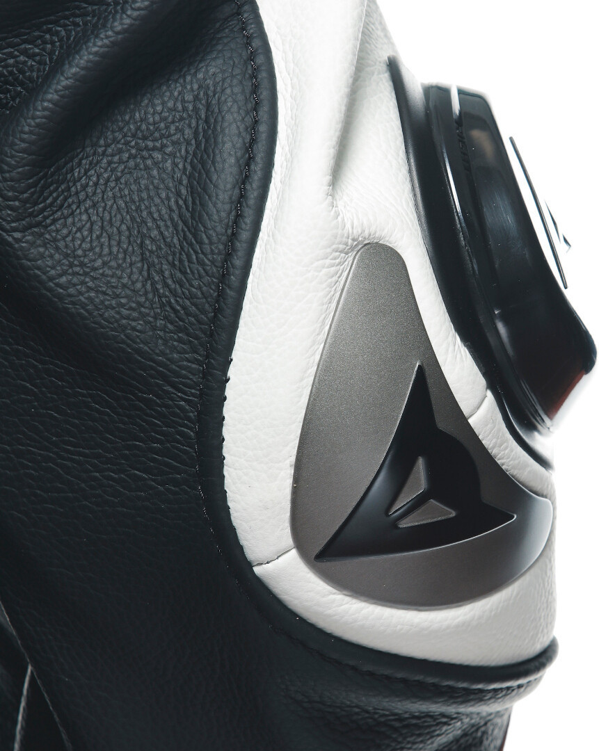 Dainese Laguna Seca 5 Costum de piele de motocicletă în două piese Negru/Alb/Roșu 44 Figura 3