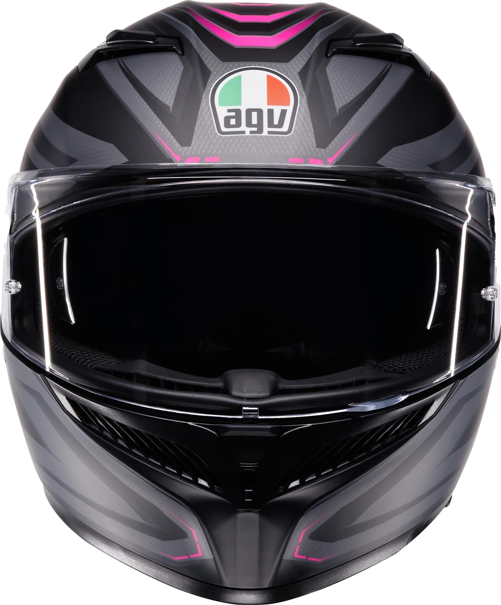 AGV K3 Syth Helm schwarz matt/pink XL (61/62) Abbildung 2